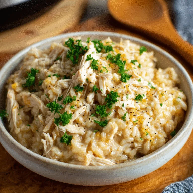 Crock Pot Chicken and Rice – Creamy Comfort Made Easy