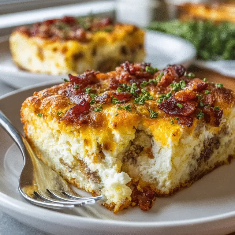 Crack Breakfast Casserole – Cheesy, Savory, and Totally Addictive