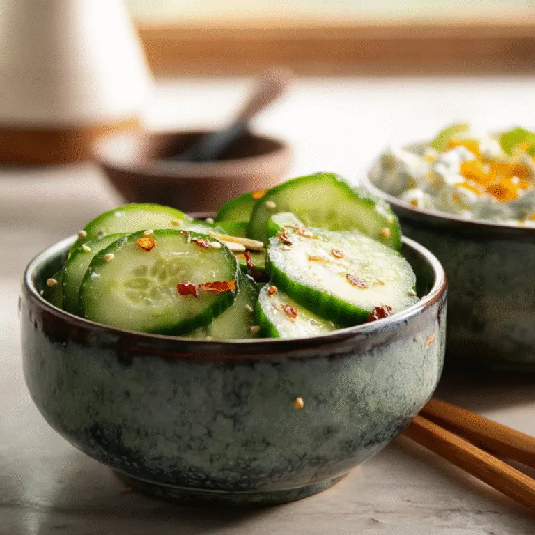 Cucumber Snack Bowl – Fresh, Crunchy, and Totally Addictive