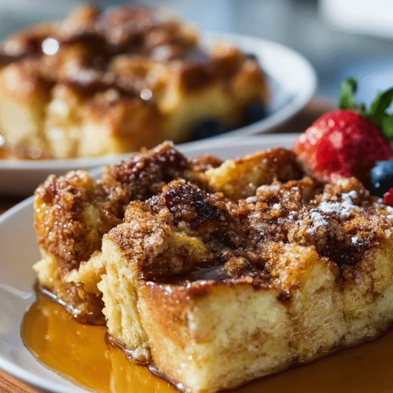 Overnight French Toast Casserole – The Ultimate Make-Ahead Breakfast