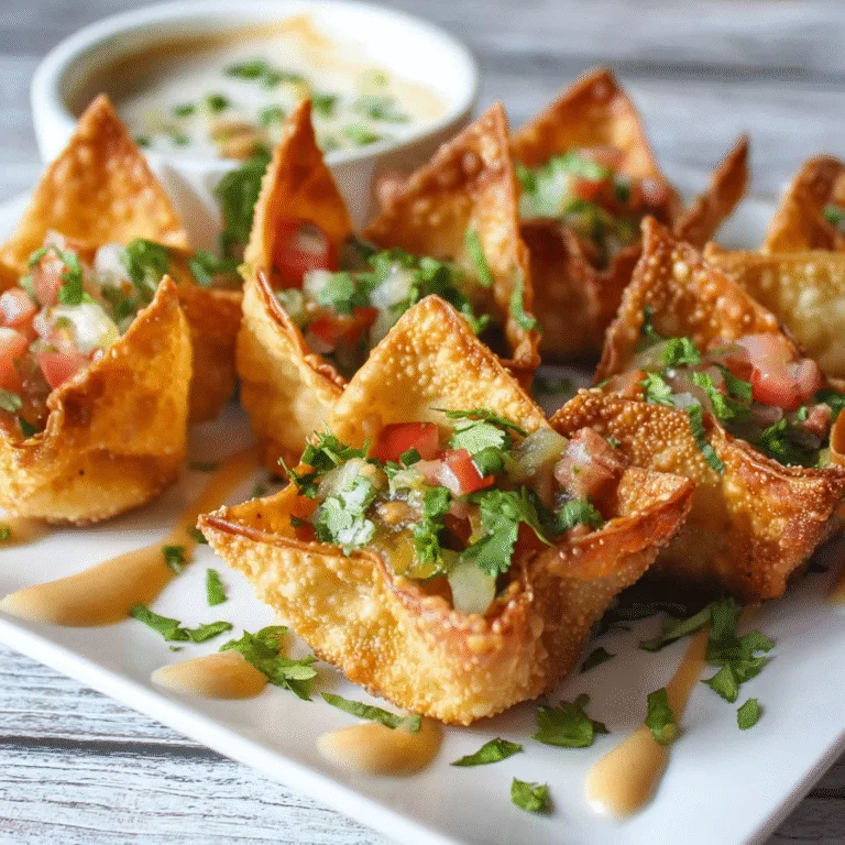 Mexican Wontons – Crispy Tex-Mex Bites with Big Flavor