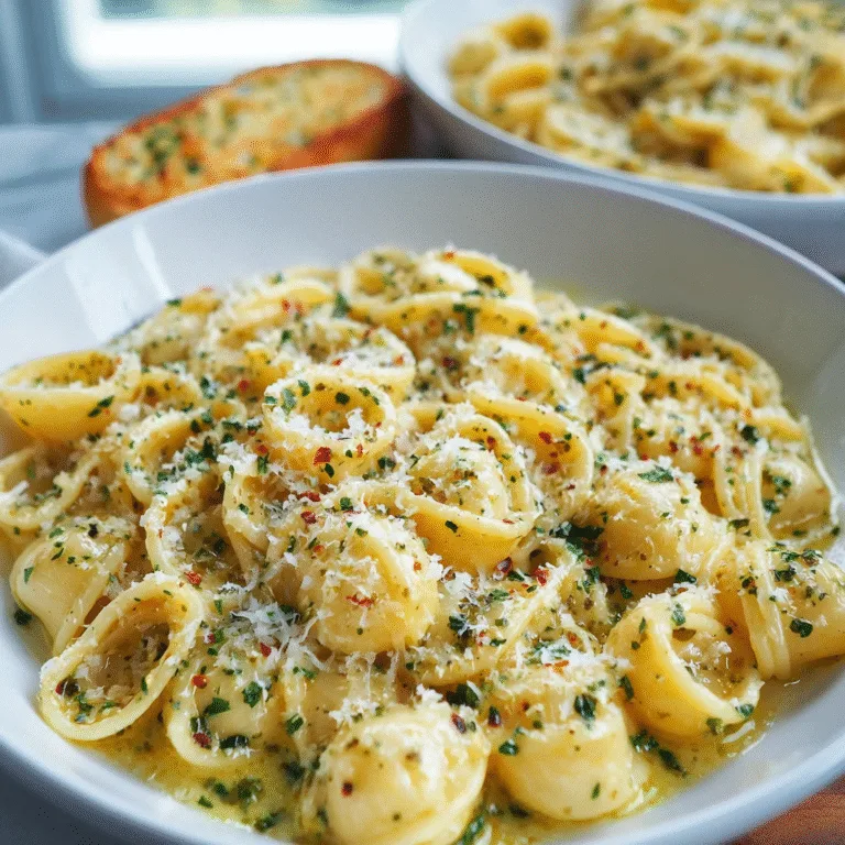 One Pot Garlic Butter Pasta – Simple, Cozy, and Irresistibly Creamy