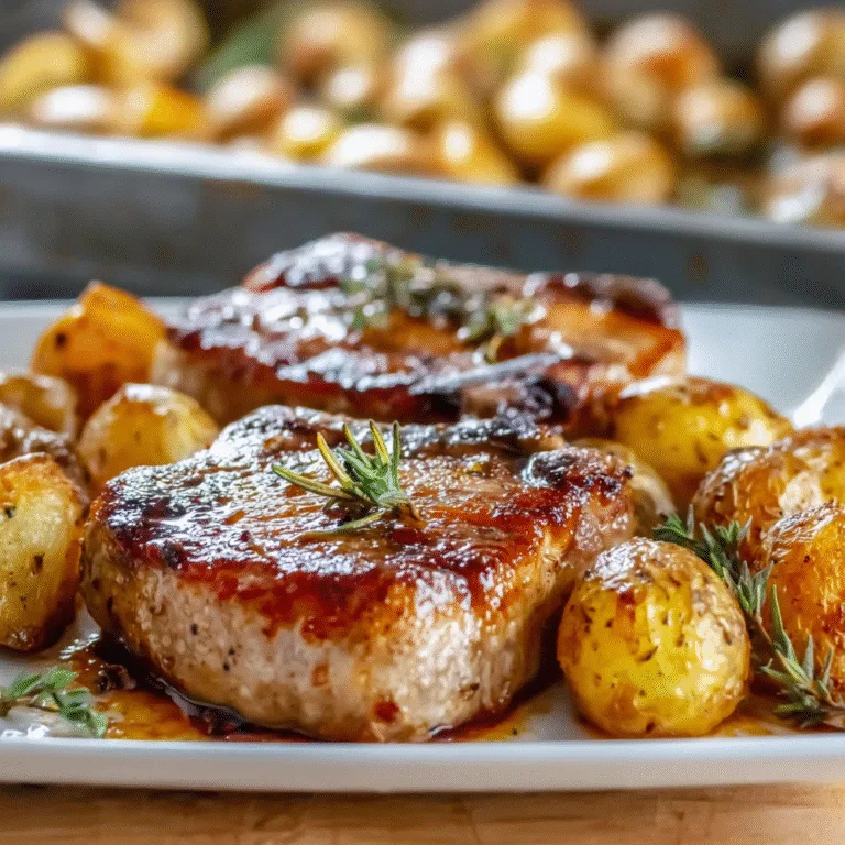 Sheet Pan Pork Chops and Potatoes – A One-Pan Dinner That Never Disappoints