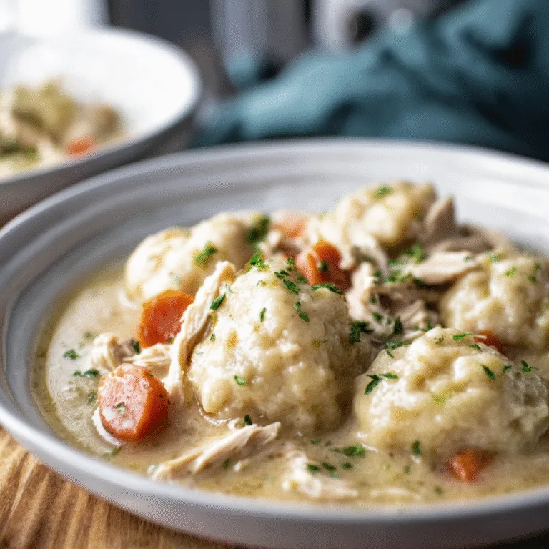 Crock Pot Chicken and Dumplings – Cozy, Creamy Comfort Food Made Easy