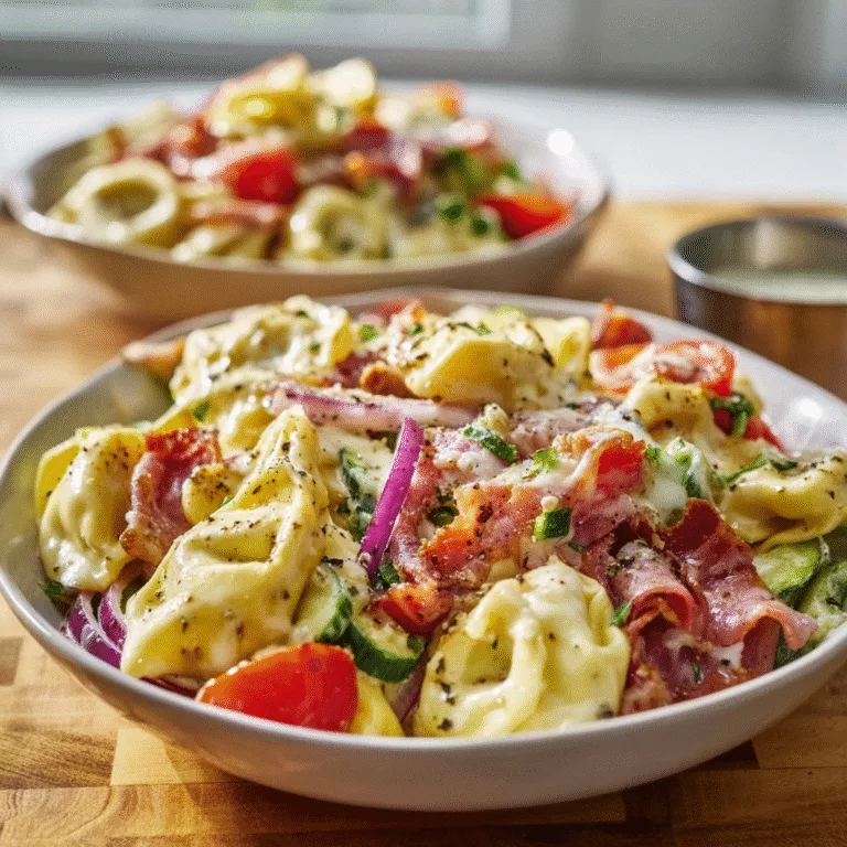 Grinder Tortellini Salad – All the Flavors of an Italian Sub in One Bowl