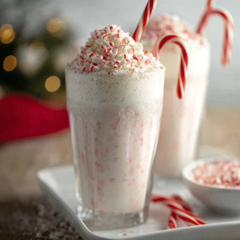 Peppermint Milkshake – Cool, Creamy, and Perfectly Festive