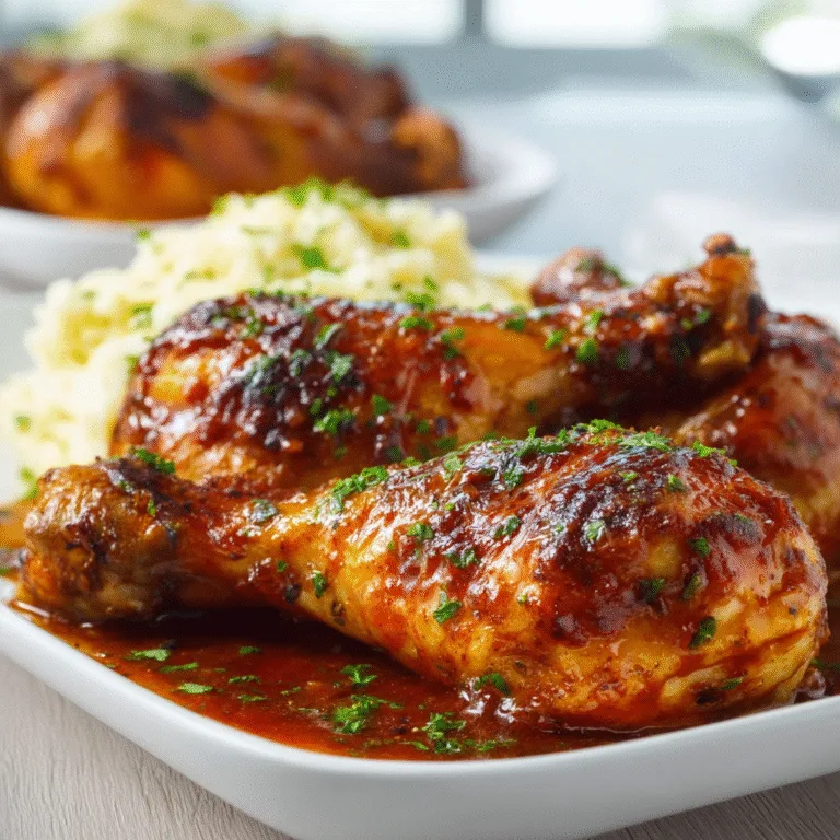 Crock Pot Chicken Drumsticks – Fall-Off-the-Bone Tender and Full of Flavor