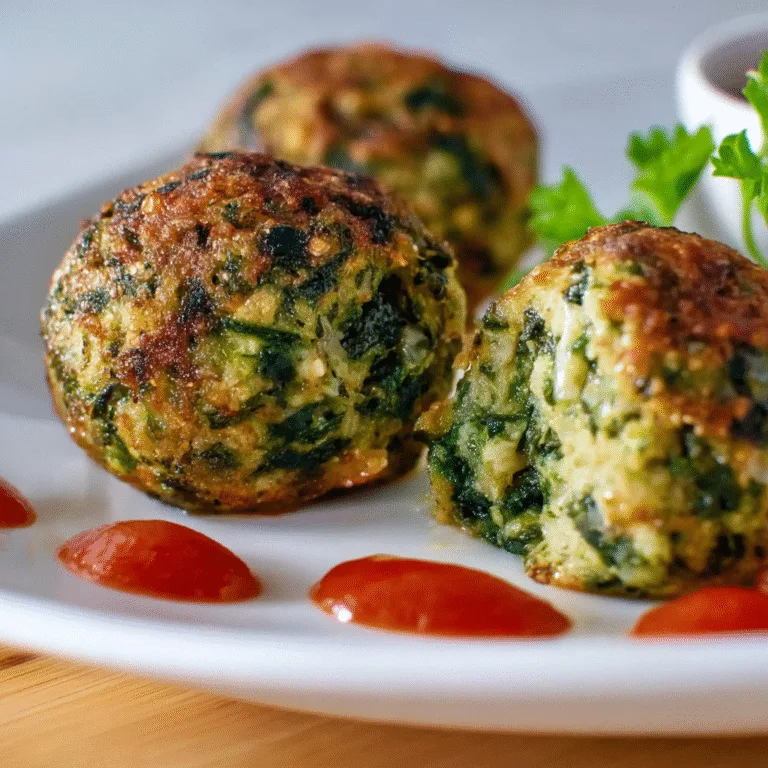 Spinach Balls (Classic Cheesy Party Appetizer)