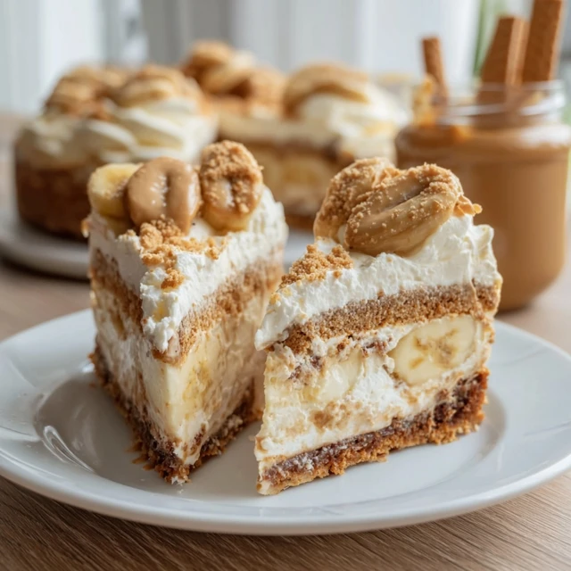 Banana Pudding Cookie Butter Cheesecake Cake – The Ultimate Layered Dessert
