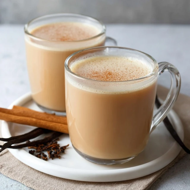 Homemade Vanilla Cinnamon Milk Tea – A Cozy Café-Style Drink at Home