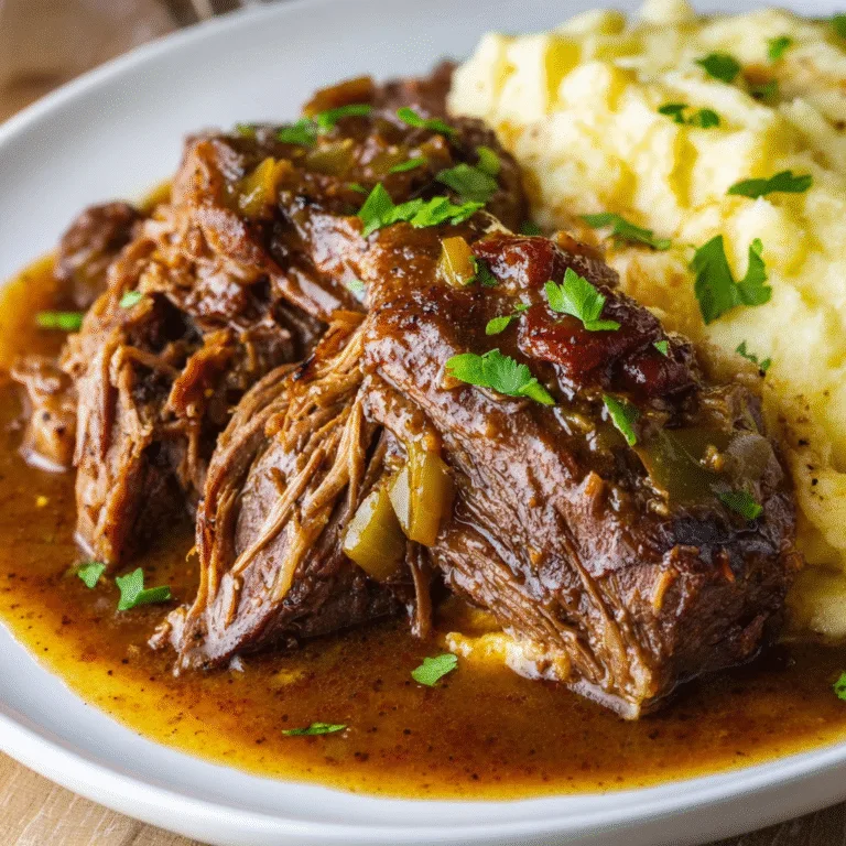 Mississippi Pot Roast – The Legendary Slow Cooker Comfort Classic