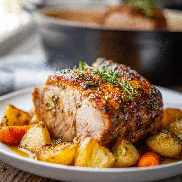 Dutch Oven Pork Loin – Juicy, Tender, and Full of Comfort