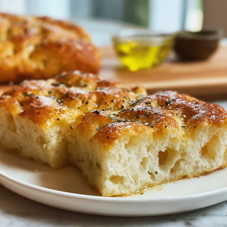 Sourdough Discard Focaccia Bread – Crispy Edges, Soft Crumb, Zero Waste