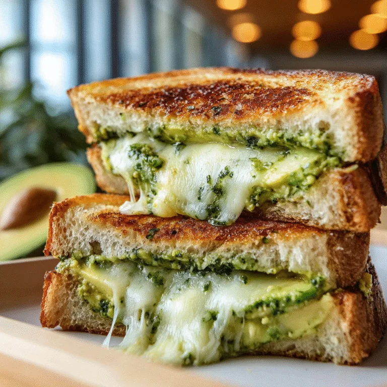 Creamy Avocado Grilled Cheese – The Ultimate Comfort Sandwich Upgrade
