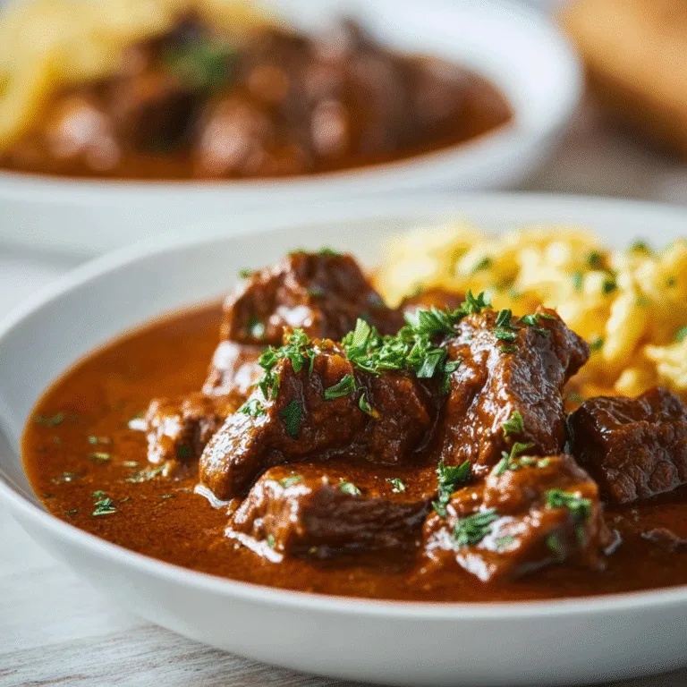 Classic German Goulash – A Hearty Old-World Comfort Dish
