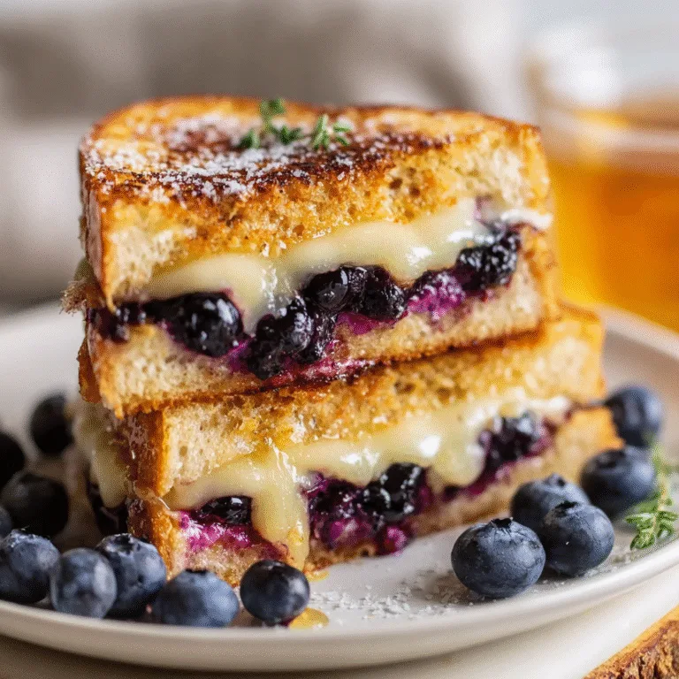 Blueberry Grilled Cheese – Sweet, Melty, and Unexpectedly Cozy