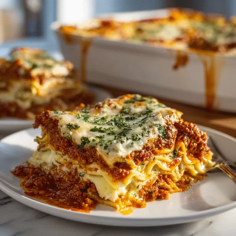 Million Dollar Lasagna – The Ultra-Creamy, Crowd-Pleaser Comfort Dish