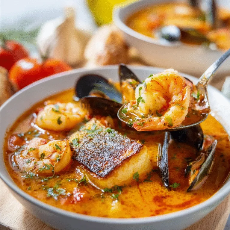 Bouillabaisse – Classic Mediterranean Seafood Soup of Timeless Elegance