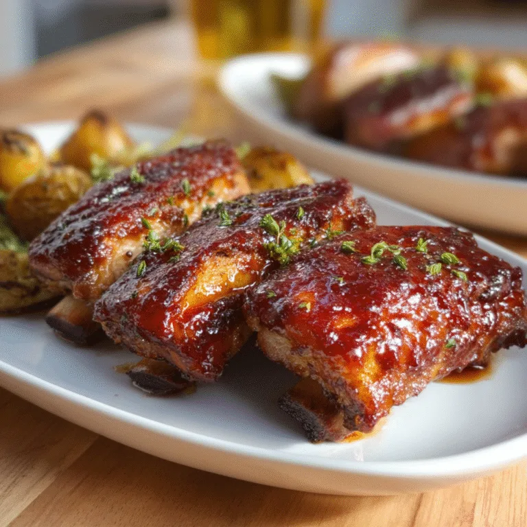 Oven Roasted Country Style Pork Ribs – Tender, Juicy, and Fall-Apart Delicious