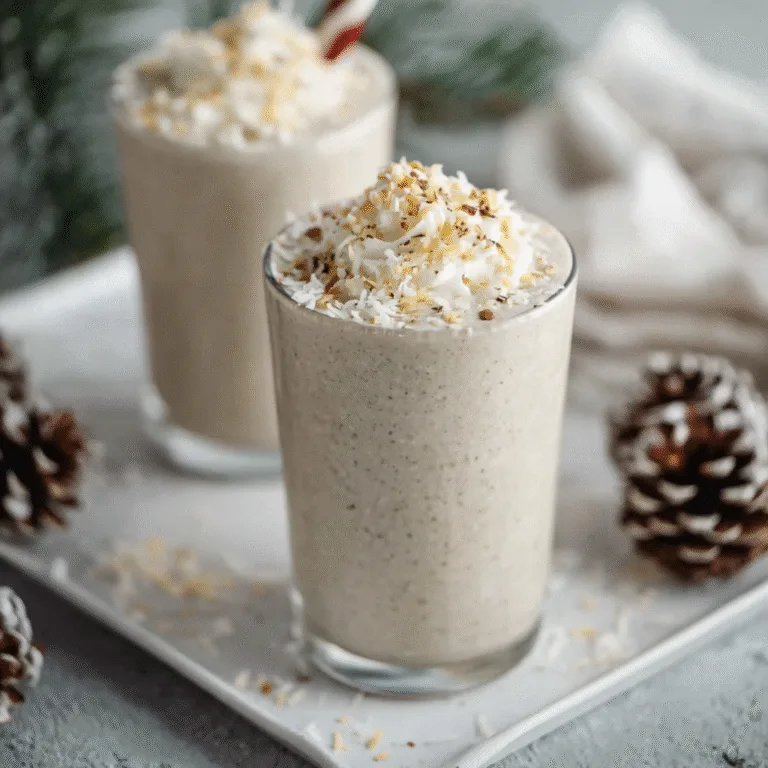 Winter Wonderland Smoothie – A Creamy, Cozy Sip of Winter Magic