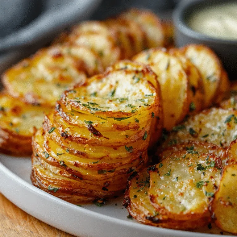 Air Fryer Sliced Potatoes – Crispy Outside, Tender Inside, and Effortlessly Easy