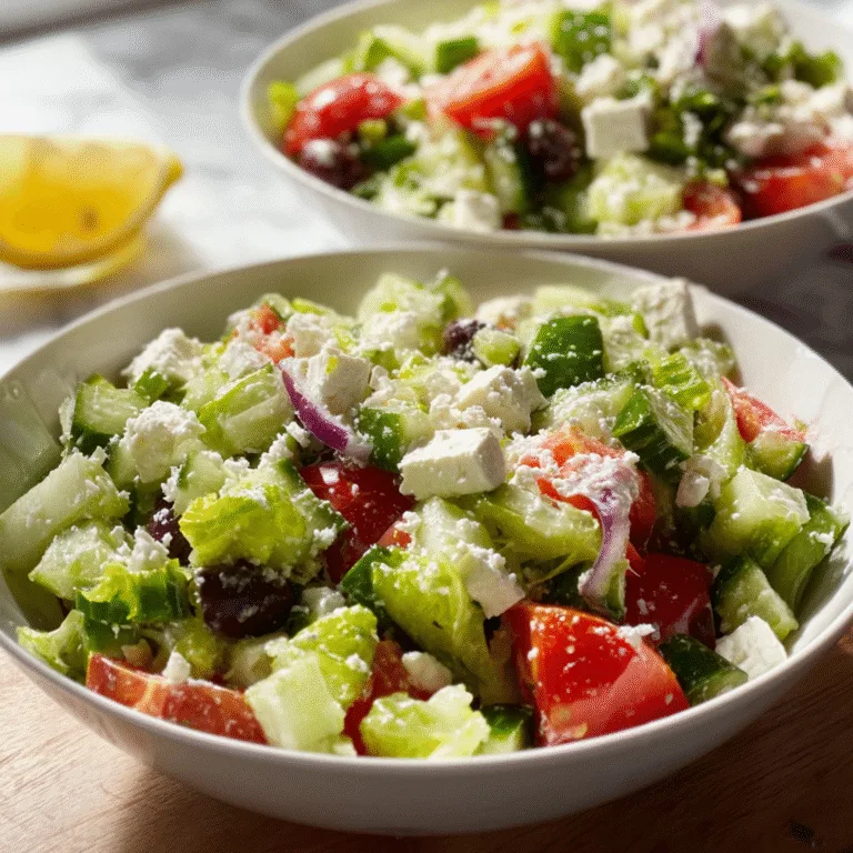 Traditional Greek Maroulosalata – A Simple, Fresh Taste of Greece