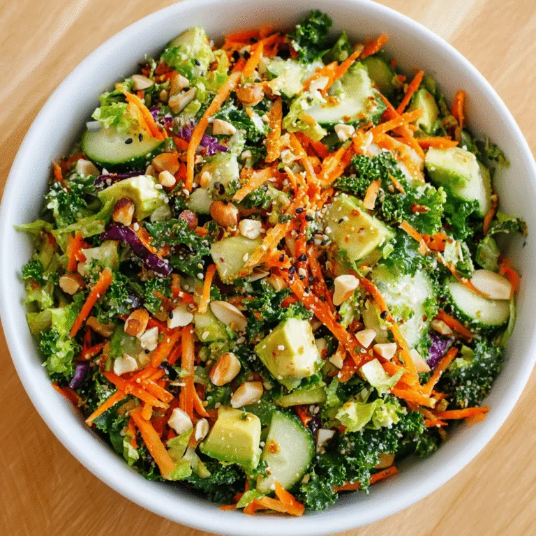 My Favorite Detox Salad – A Fresh Reset in Every Bite