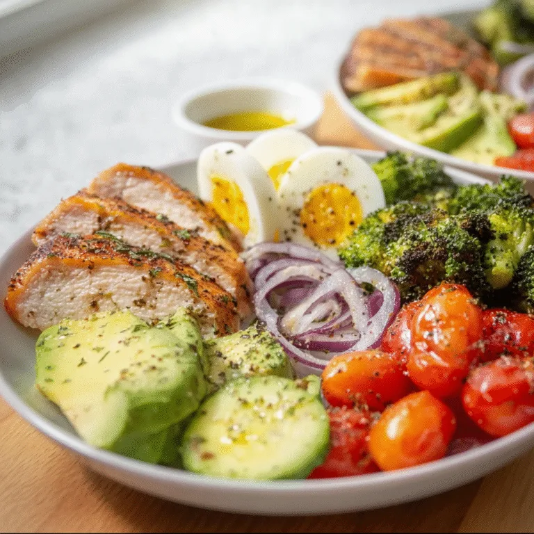 Easy Keto Power Plate – A Simple Low-Carb Meal That Fuels Your Day