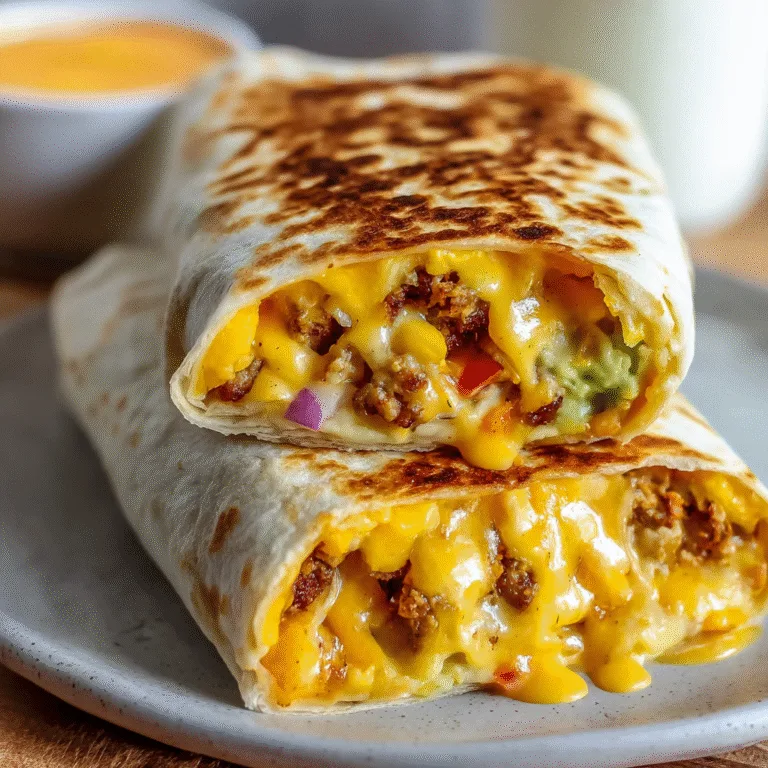 Easy Grilled Cheese Burrito – Crispy, Cheesy, and Completely Addictive