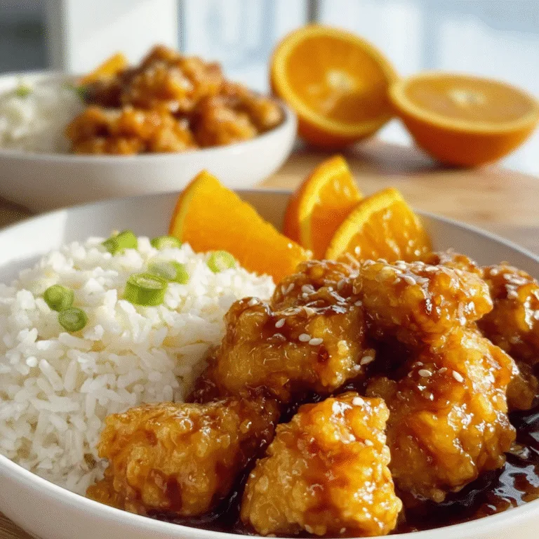 Easy Orange Chicken – Sweet, Sticky & Better Than Takeout