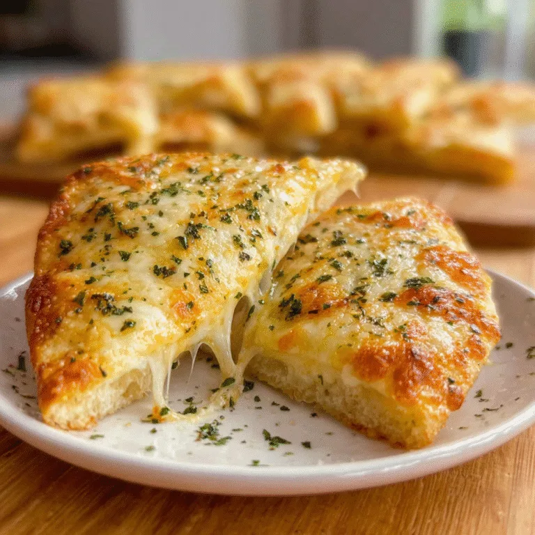 Air Fryer Cheesy Tortilla Garlic Bread – Crispy, Gooey & Ready in Minutes