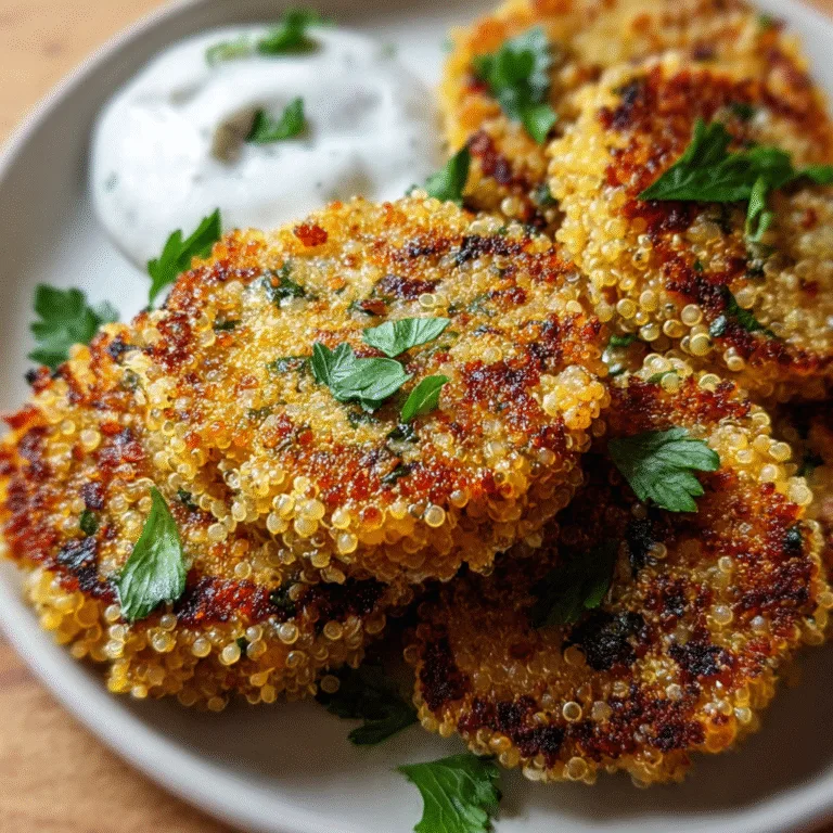 Crispy Crunchy Quinoa Veggie Patties – Healthy, Golden, and Irresistible