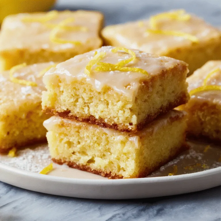 Lemon Brownies Recipe – Sunshine in Every Bite!