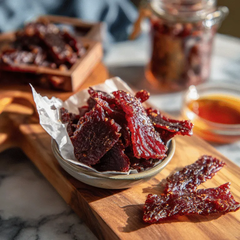 Air Fryer Beef Jerky (Easy Homemade Recipe)