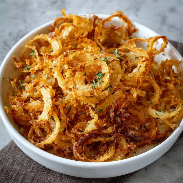 Air Fryer Crispy Onions – Healthy & Delicious