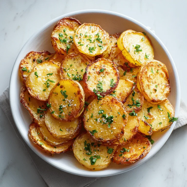 Crispy Air Fryer Sliced Potatoes (Family-Favorite Side Dish)