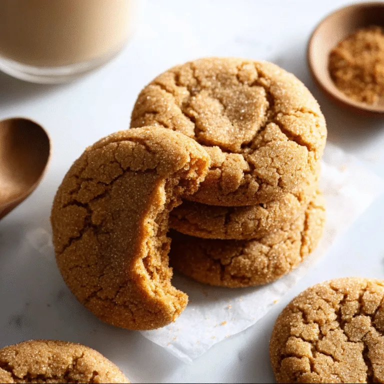 Easy 3-Ingredient Brown Sugar Cookies – Chewy & Delicious