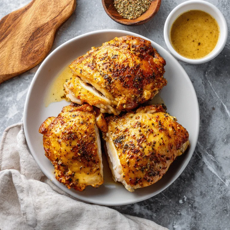 Easy Air Fryer Boneless Skinless Chicken Thighs (Juicy & Ready in 20 Minutes)