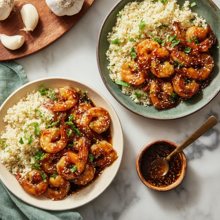 High-Protein Honey Garlic Shrimp: A Flavorful, Quick, and Nutritious Meal