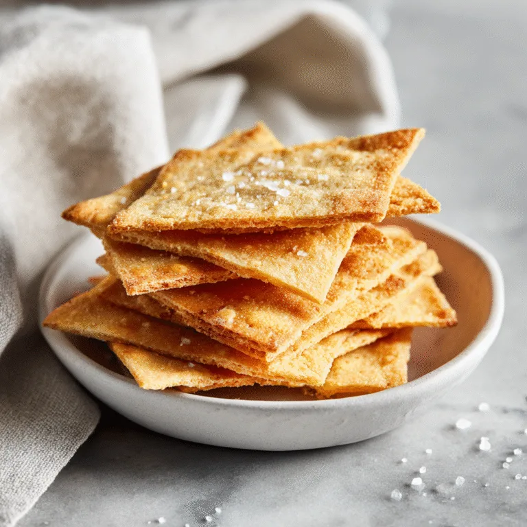 2-Ingredient Keto Crackers (Crispy, Low-Carb & Ridiculously Easy)