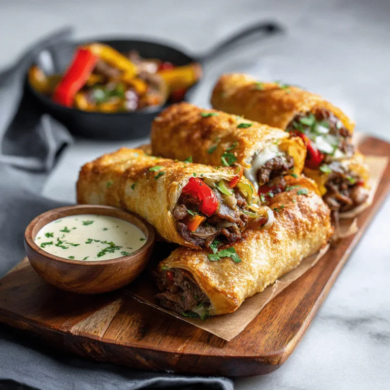 THE BEST Keto Philly Cheesesteak Rolls (Low-Carb, Cheesy & Irresistible)