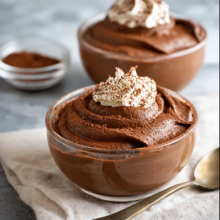 Keto Chocolate Mousse (3 Ingredients, Sugar-Free & Ultra Creamy)