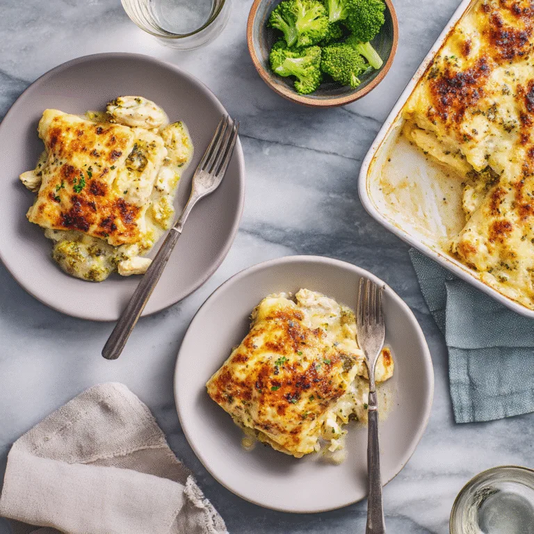 Easy Low-Carb Chicken Casserole (Family-Friendly & Keto Approved)