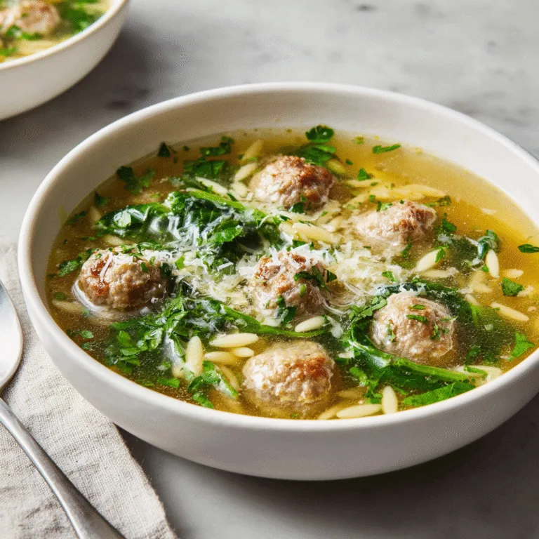 Italian Wedding Soup – A Classic Italian-American Comfort Meal