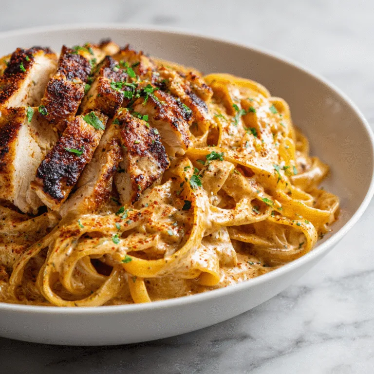 Creamy Cajun Chicken Pasta (Bold, Creamy & Irresistibly Spicy)