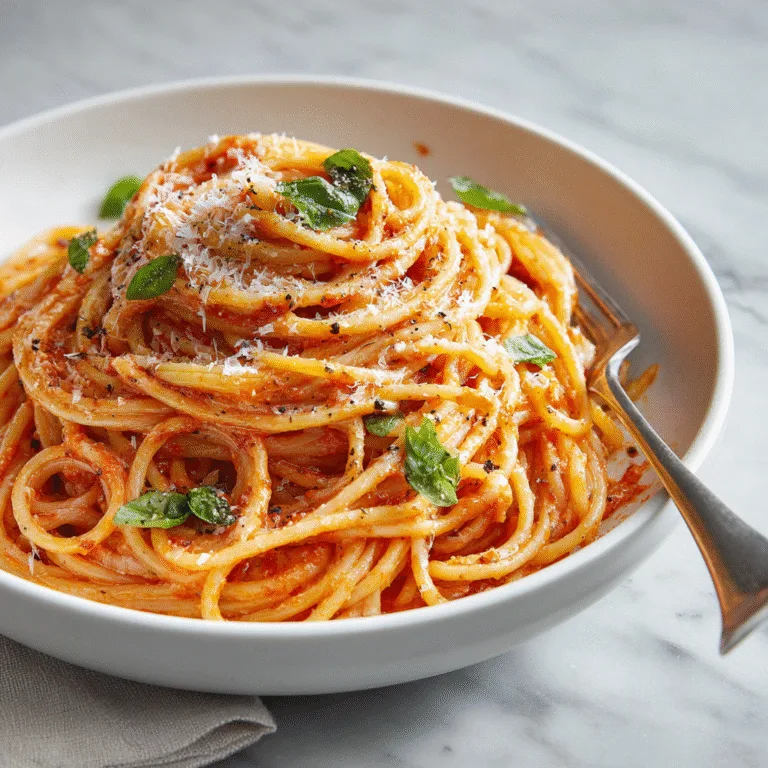 Creamy Tomato Garlic Pasta (Comfort Food Done Right)
