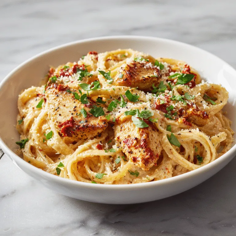 Marry Me Chicken Pasta