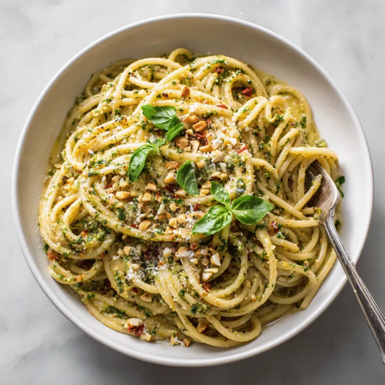 Pesto alla Trapanese – Sicilian Pesto (Authentic & Easy)