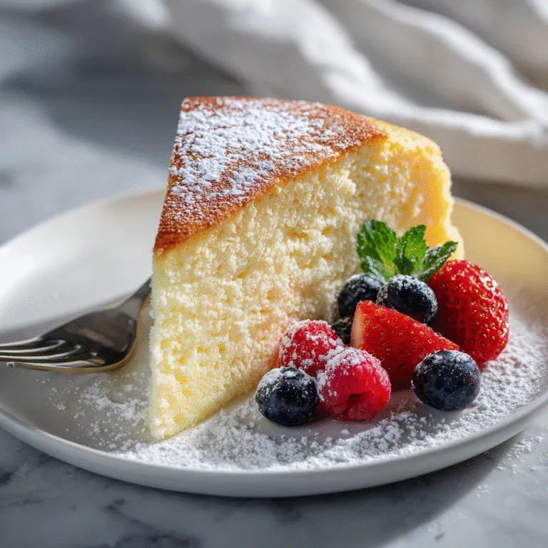 Jiggly Japanese Cheesecake (Cotton Cheesecake)