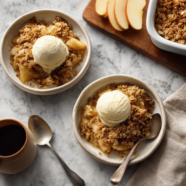Classic Apple Crumble – The Ultimate Comfort Dessert